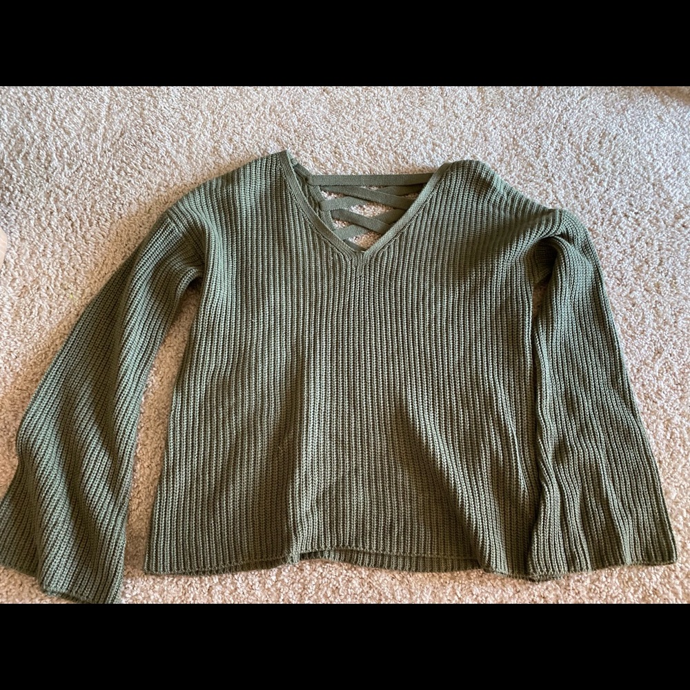 Green Sweater